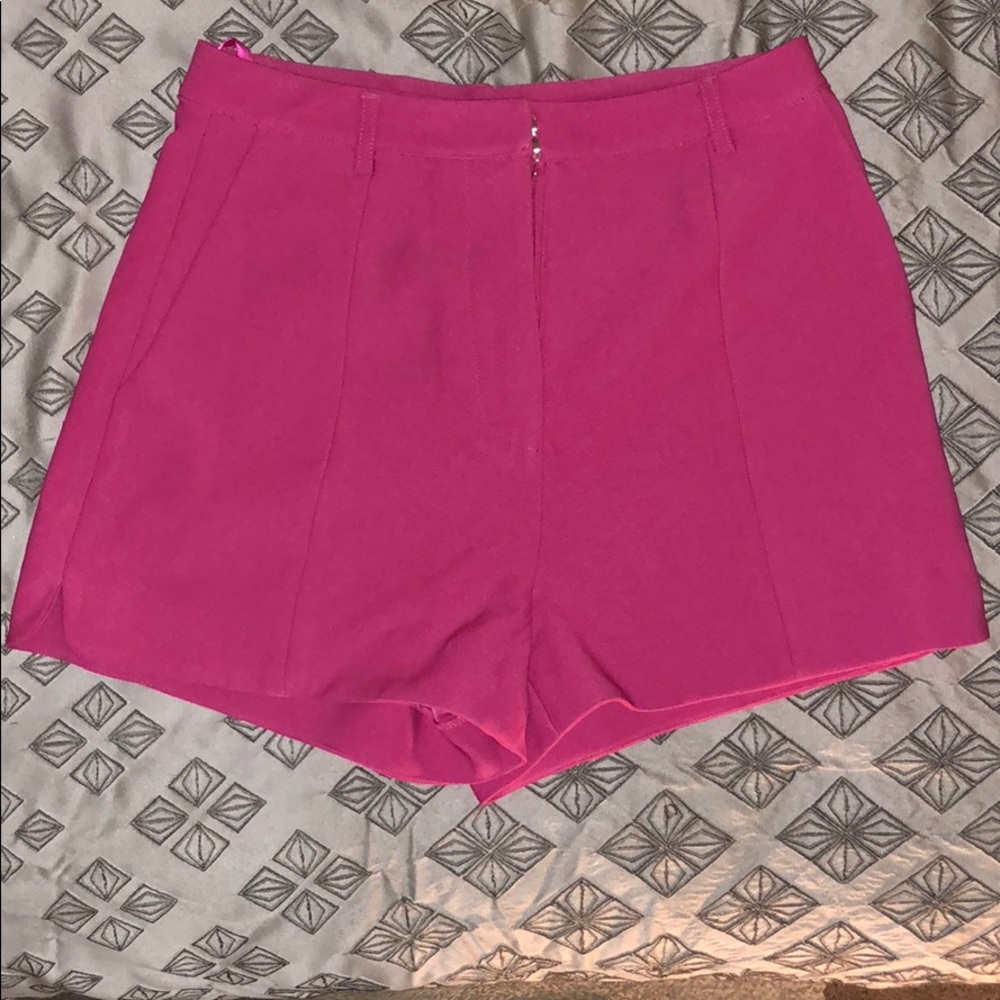 Pink shorts